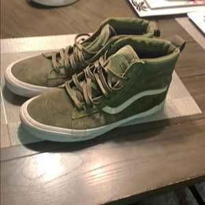 Green high top vans